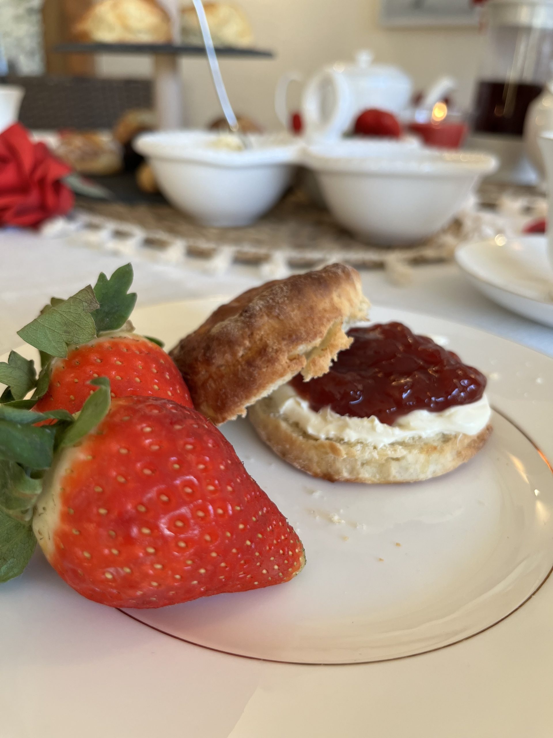 Cream Tea Experience Hunstanton Private Pool Hire!